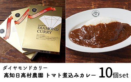 レトルトカレー 10食セット｜高知県産トマト煮込み 欧風カレー 大容量 常温保存