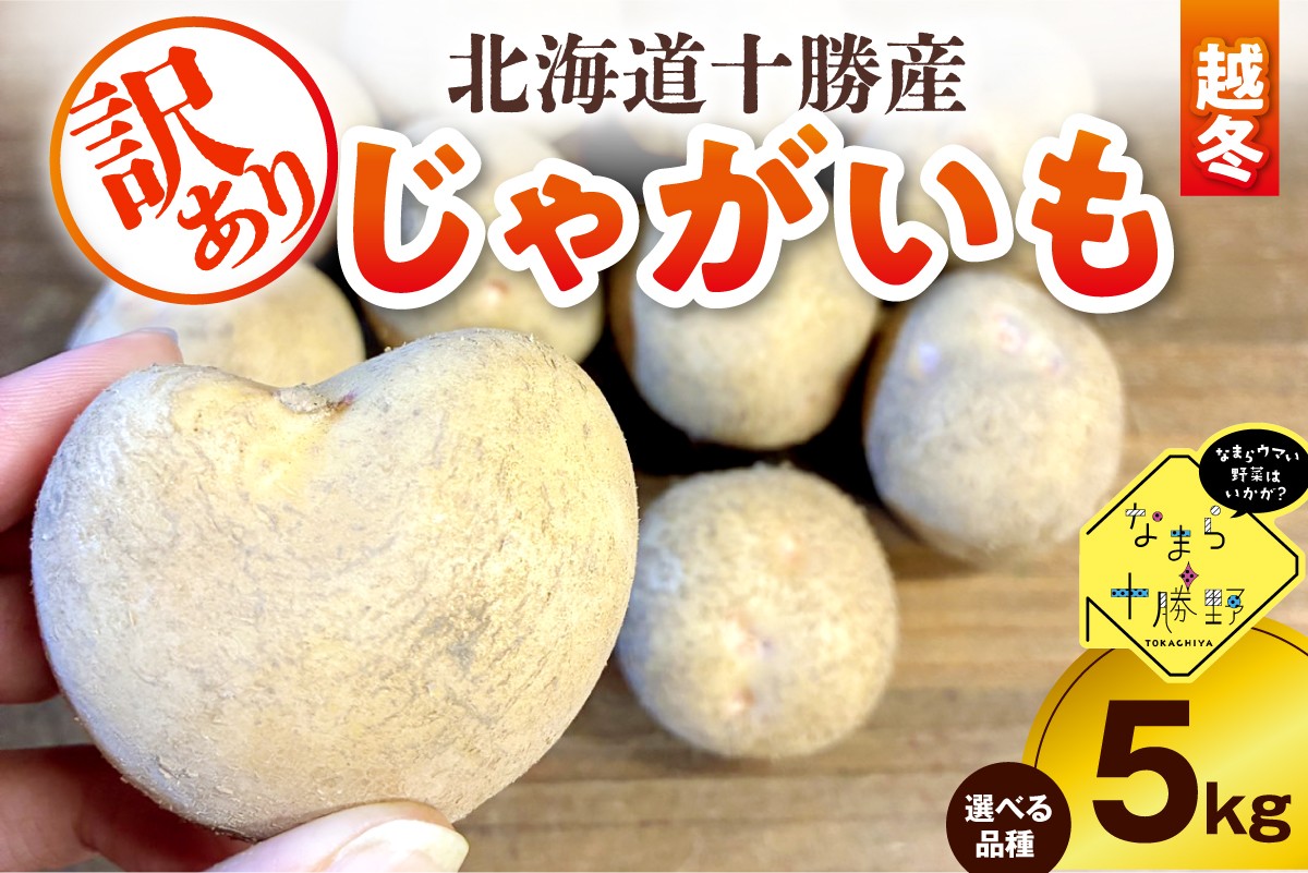 
            【2月上旬～4月下旬頃配送】【訳あり】北海道十勝芽室町 農家応援じゃがいも(越冬)5㎏（選べる品種）me001-051c-o
          