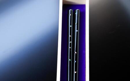 【伝統工芸を応援！】【嵯峩螺鈿・野村】「華桜　螺鈿箸」Hana Oho