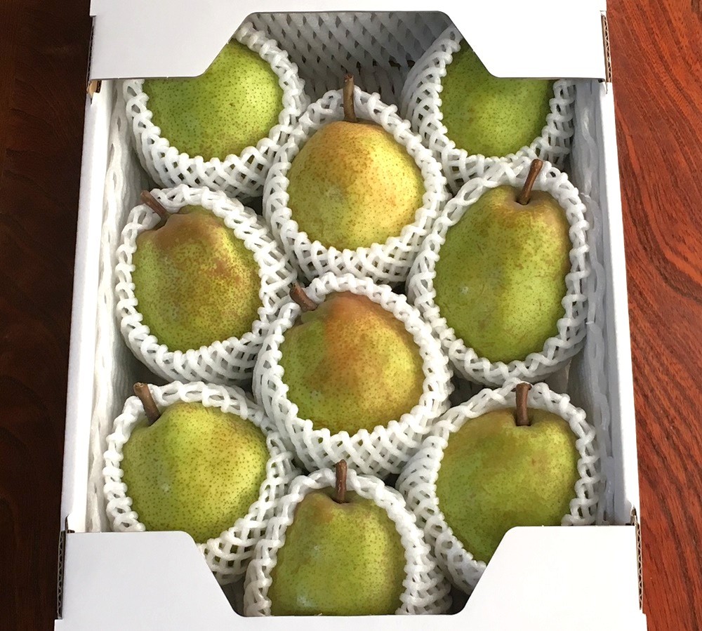 
                  西洋梨（ラ・フランス）３ｋｇ　８～１１玉　特秀品　化粧箱入　0049-2611
                