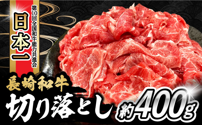 
            内閣総理大臣賞受賞！長崎和牛 切り落とし 400g / 長崎和牛 国産 和牛 切り落とし / 大村市 / かとりストアー[ACAN052]
          