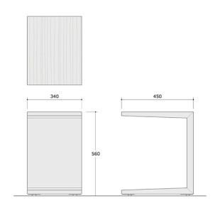 No.517 【家具蔵】ソファテーブル　ダン 560　サペリ材