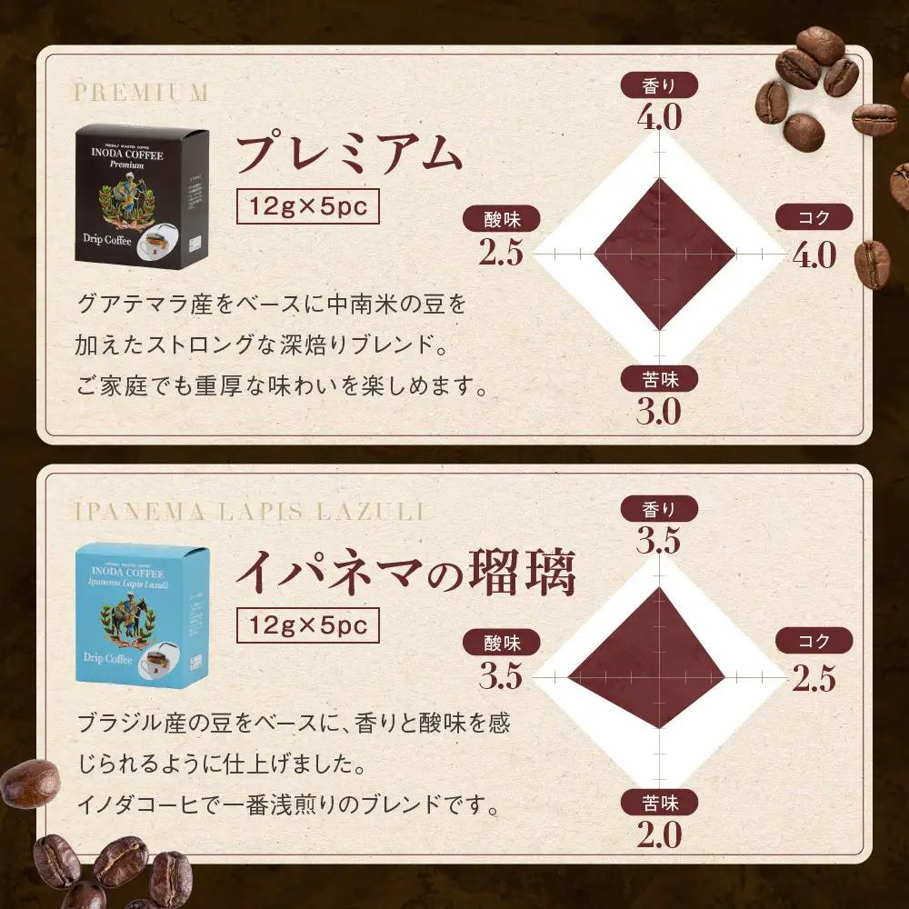 【イノダコーヒ】ドリップコーヒー４袋詰合せ｜京都 珈琲 人気ブランド ドリップ