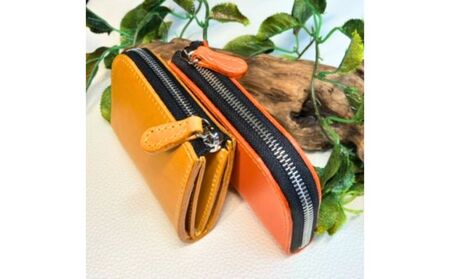 イタリア革ブッテーロのL字ファスナー財布 レディース メンズ 日本製 財布 ハンドメイド シンプル レザー 牛革 サイフ 小銭入れ 札入れ おしゃれ 大人 誕生日 プレゼント ギフト 寒川町 神奈川県