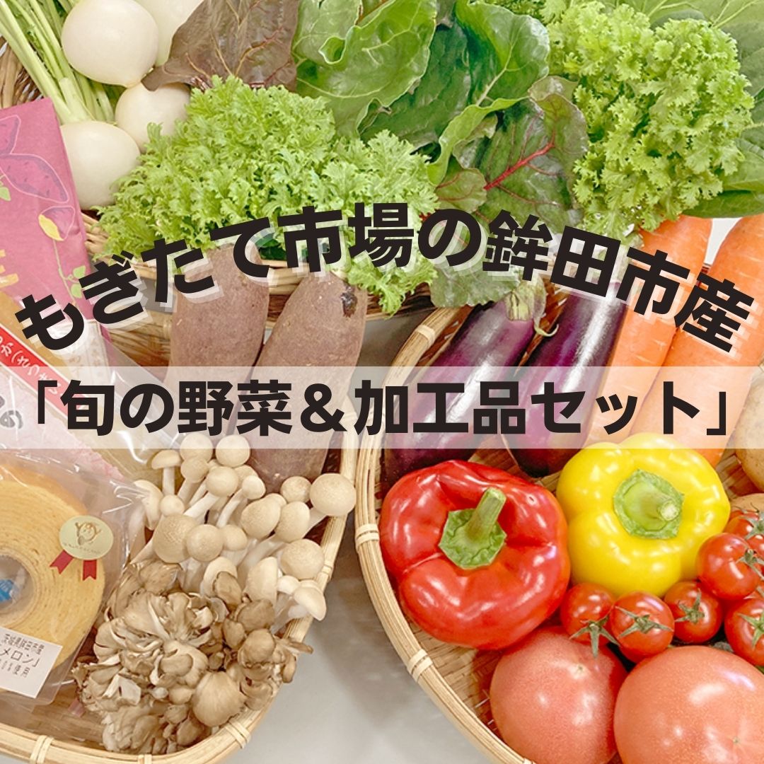 【ふるさと納税】旬の野菜8~10品目&加工品1~2品目セット 農業王国 鉾田市