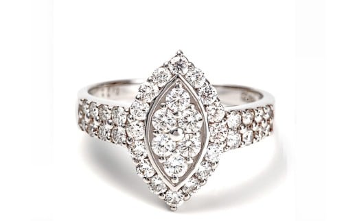 【サイズ：9号】＜ 甲府ジュエリー ＞プラチナ ダイヤモンドリング　P2753DI-P