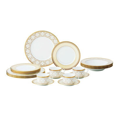 【ふるさと納税】ノリタケ【トレフォリオゴールド】20PCセット【1638665】