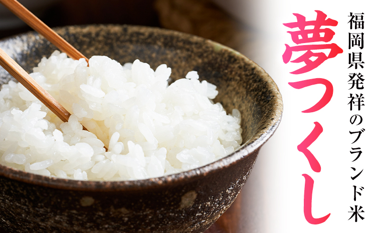 令和8年産 新米 夢つくし 10kg 5kg×2袋 白米 株式会社コモリファーム《10月上旬-11月末頃出荷》福岡県 小竹町 米 コメ お米 おこめ こめ 精米 ブランド米 小竹町産 支援---ktk