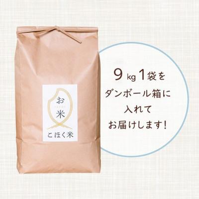 ふるさと納税 長浜市 令和6年産 滋賀県湖北産 湖北のコシヒカリ　白米　9kg【食味最高ランク特A 3年連続受賞】 |  | 03