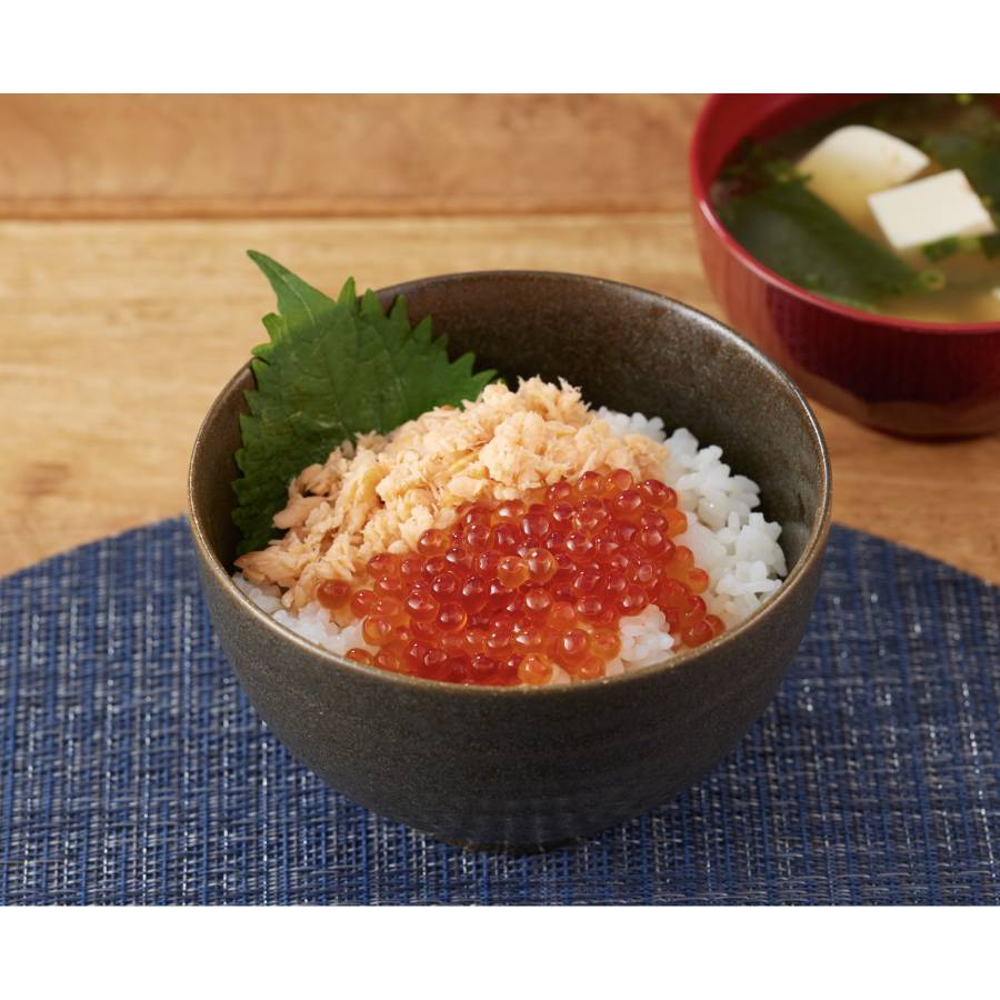 ＜新潟加島屋＞減塩さけ茶漬/減塩いくら醤油漬セット