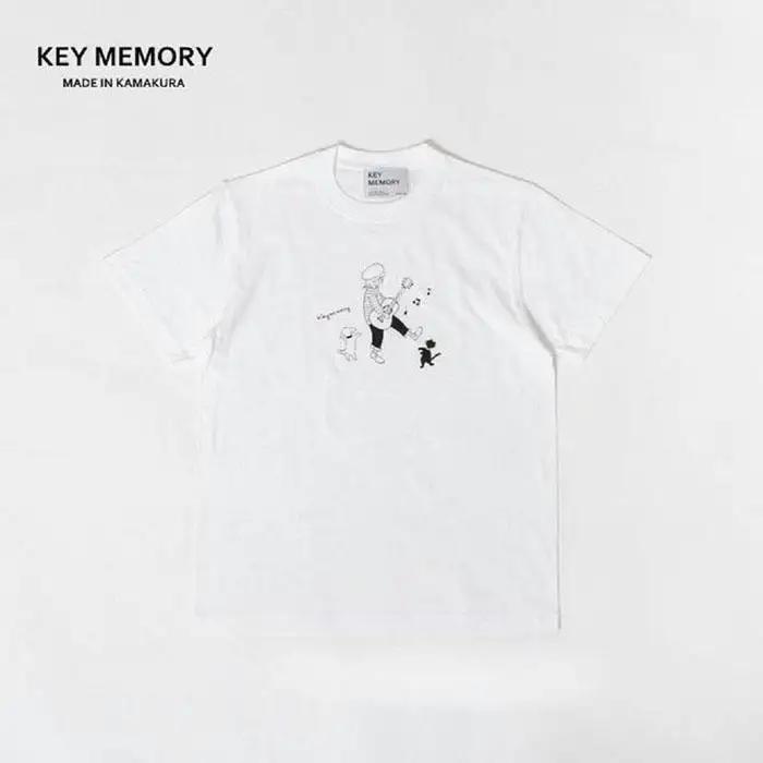 《2》メンズL　ミュージックTシャツ　WHITE