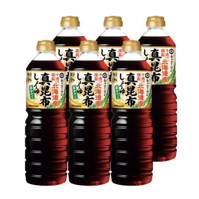 ふるさと納税 千歳市 キッコーマン 北海道産 真昆布しょうゆ 1L×6本 塩分カット《千歳工場製造》 |  | 02