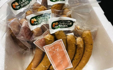 月山maltポーク 粗挽きソーセージ 760g（190g×4パック）F2Y-2155