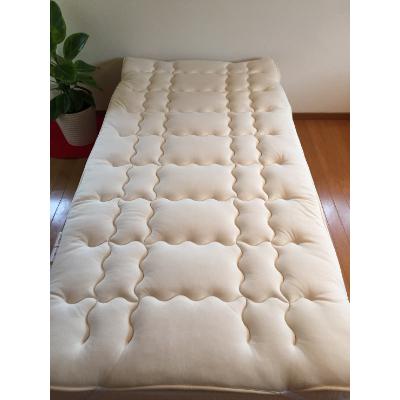 ふるさと納税 宇治市 ラ・クーンウール　敷きパッド (ダブル)