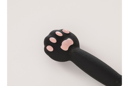 ダンベル／にゃんべる（猫の手＋ダンベル）　500ｇゴム　猫グッズ・運動器具・ネコグッズ・インテリア