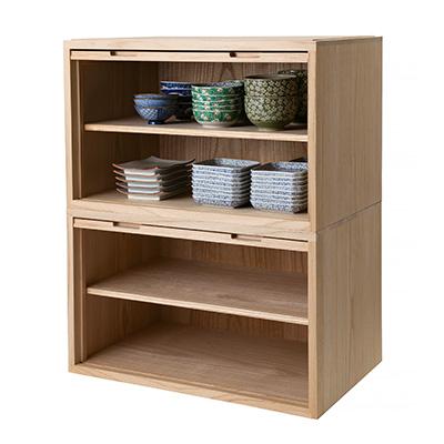 ふるさと納税 岸和田市 フラップ式総桐帯箪笥2段 |  | 03