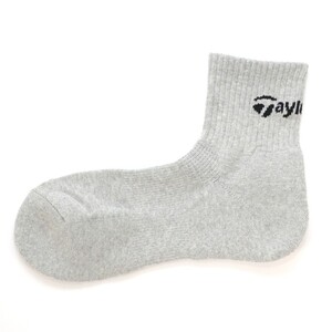 【2026年2月中旬から順次発送】 テーラーメイド ショートソックス 1足 TL696【グレー】 《 靴下 25センチ 26センチ 27センチ くつ下 ソックス テーラーメイド ショートソックス 抗菌