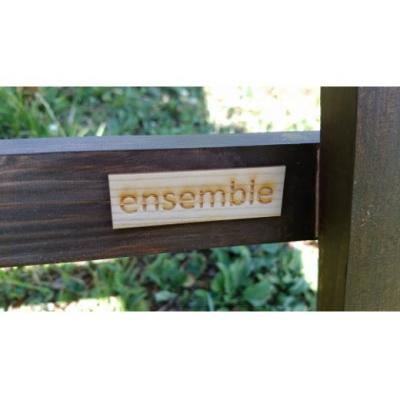 ふるさと納税 伊那市 信州産ひのき　イーゼル型フラワーベース(カラー:ダークオーク) |  | 03