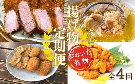 揚げ物定期便ヒレカツからあげとり天コロッケ全4回|揚げ物 揚げ物 揚げ物 揚げ物 揚げ物 