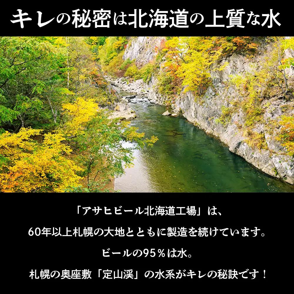 【定期便 9ヶ月】アサヒスーパードライ＜500ml＞24缶 2ケース 北海道工場製造　缶ビール