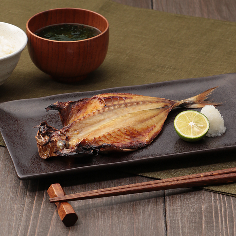 ＜マルフク川畑水産＞あじ・さば開きセットあじ開き4枚　さば開き3枚