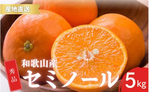 
                  【先行予約】秀品 セミノール 和歌山 有田 M～3Lサイズ 大きさお任せ 5kg【4月下旬～5月下旬頃に順次発送予定】/ みかん フルーツ 果物 くだもの 蜜柑 柑橘【ktn016A】
                