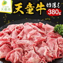 【ふるさと納税】 天童牛 切落し 380g 国産 黒毛和牛 和牛 牛肉 ブランド牛 山形牛 ビーフカレー 肉じゃが 肉野菜炒め 肉豆腐 牛丼 ご家庭用 のし 贈答 お中元 お歳暮 ギフト プレゼント お取り寄せ ご当地 グルメ 食品 冷凍 送料無料 【 山形県 天童市 】