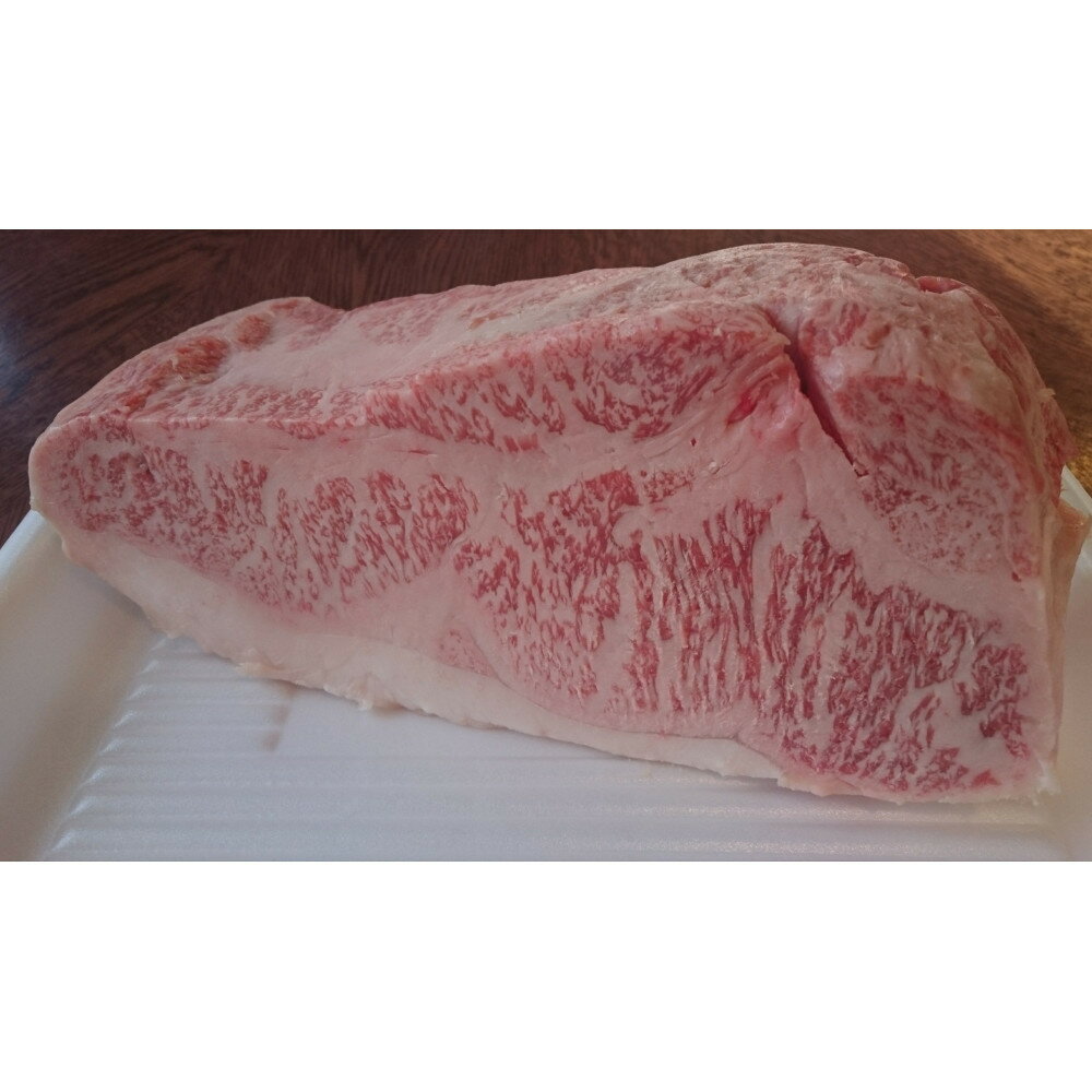 【ふるさと納税】鳥取黒毛和牛ロースブロック(1.2kg) | 牛肉 和牛 黒毛和牛 鳥取和牛 ロース ブロック肉 塊肉 かたまり 肉 厚切り カット自由 ステーキ