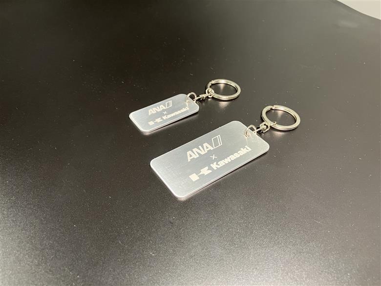 1076【ANA限定】B767 アップサイクル タグキーホルダー(小)