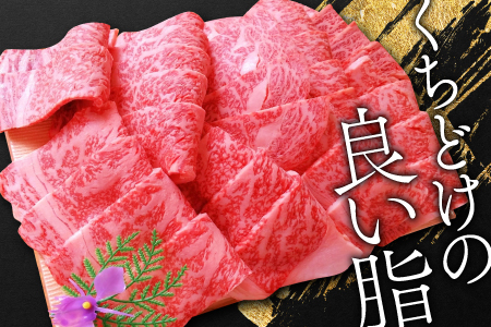 D-296 松永和牛A5ランク　焼肉用ロース　800g