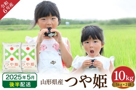 【令和6年産米】 ※2025年5月後半発送※　特別栽培米 つや姫10kg 山形県 東根市産 丸屋本店提供 hi008-010-053 2024年 令和6年産 山形 送料無料 東北 白米 精米 お米 こめ ブランド米 ごはん ご飯 おにぎり 特A 米どころ お取り寄せグルメ