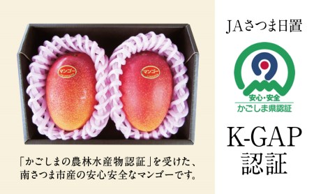 鹿児島県産 完熟マンゴー 3～4Lサイズ 2玉（化粧箱入り）［数量・期間 限定 ］先行予約 先行受付 マンゴー 完熟マンゴー トロピカルフルーツ 完熟 芳醇 国産 果実 果物 くだもの フルーツ 果肉