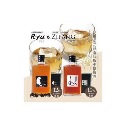 N095　紀州完熟南高梅梅酒２本　ジパング・りゅう