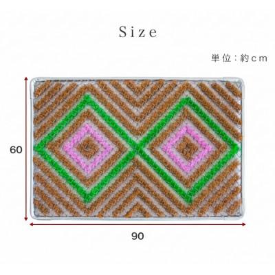 ふるさと納税 海南市 玄関マット 泥 雪 落とし 60×90cm ブラウン SNG102107903 |  | 02