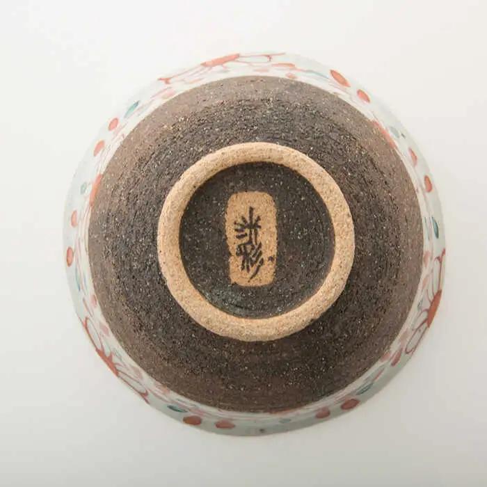 【波佐見焼】半菊唐草 どんぶり 食器 皿 【洸彩窯】 [EE22]  波佐見焼