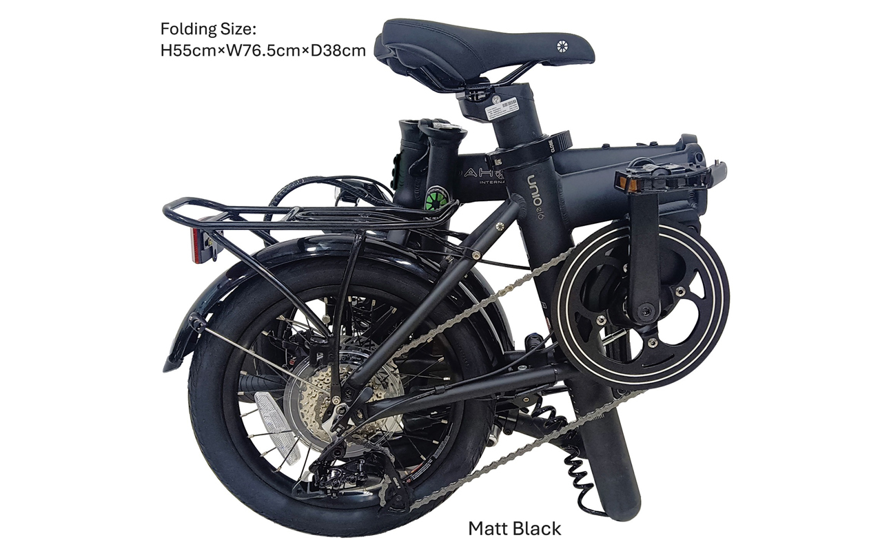 DAHON Unio e16 電動アシスト折りたたみ自転車 送料無料 全国配送離島含│e-bike 自転車 完成品 組み立て不要 通勤 通学 サイクリング 新生活 アウトドア 武田産業 三重県 四日市