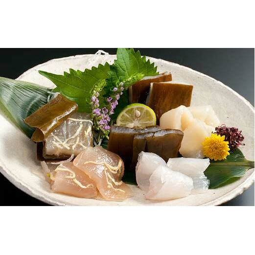 昆布締め 汐風セット4品 M-04A 丸玉 郷土料理 昆布 昆布〆 刺し身 白身 カジキ まとう鯛 鯛 タイ そでいか イカ  富山県 立山町 F6T-320_イメージ2