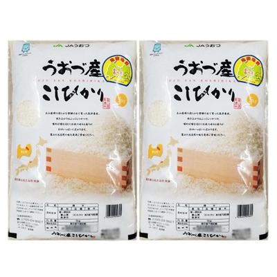 ふるさと納税 魚津市 コシヒカリ白米10kg(5kg×2袋)富山県うおづ産