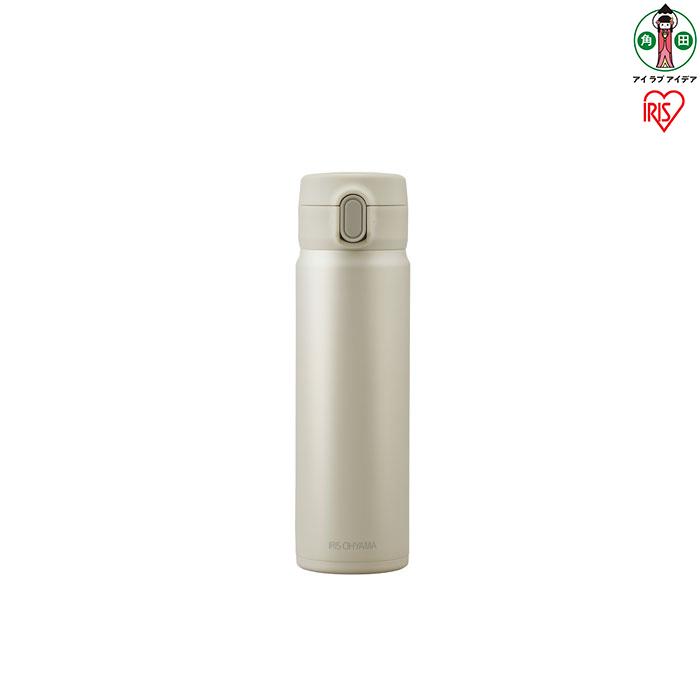 【ふるさと納税】水筒 ワンタッチ 500ml スクリュー おしゃれ かわいい マグボトル SM-O500 マグ ボトル 水筒 ランチ お弁当 オフィス 会社 学校 保温 保冷 携帯 子供 スポーツドリンク アイリスオーヤマ | 新生活