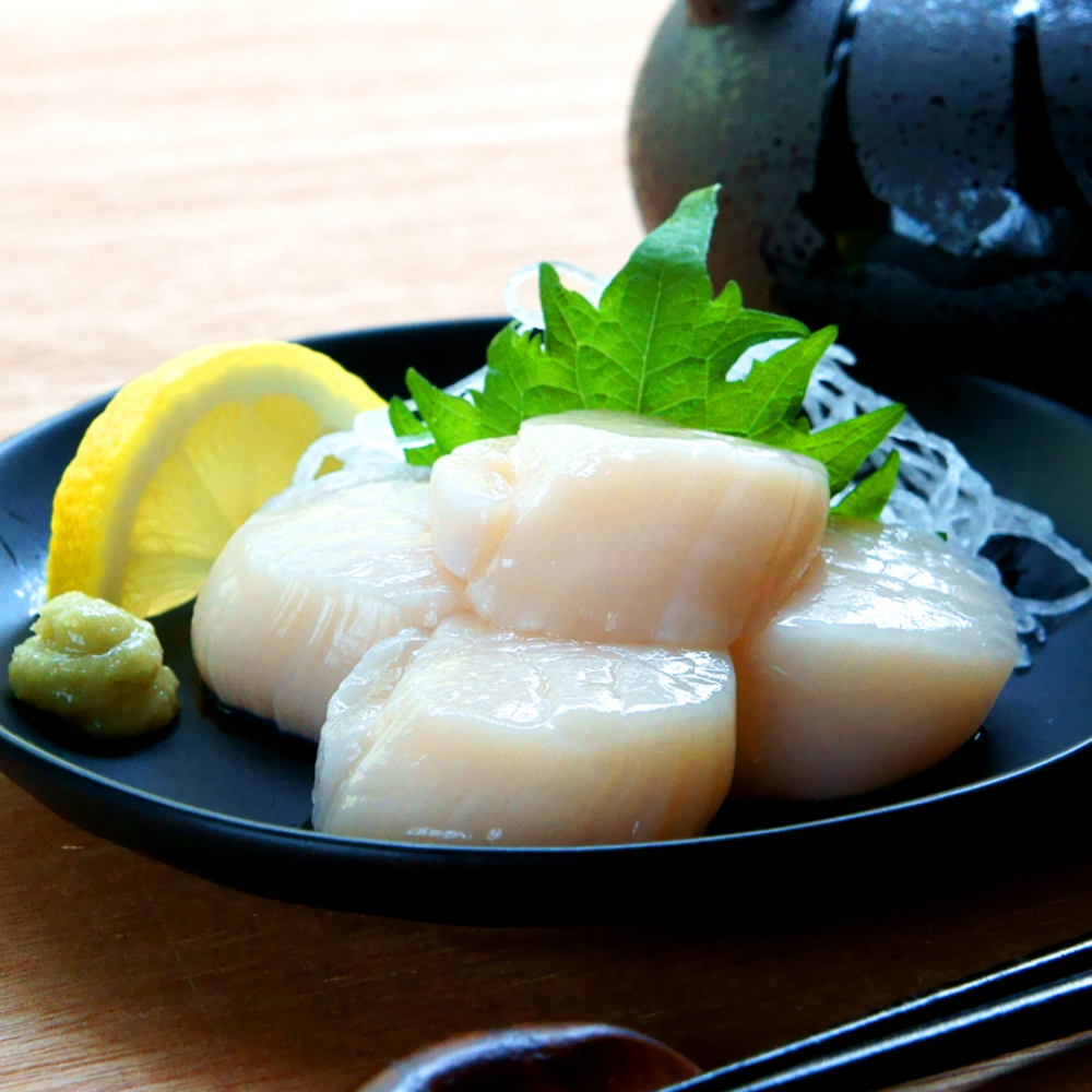 14-168 最高級！北海道オホーツク海産　冷凍ほたて貝柱（500g）
