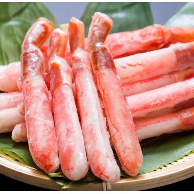 ふるさと納税 小清水町 生本ずわい蟹むき身ポーション　1.5kg(500g×3袋) |  | 01