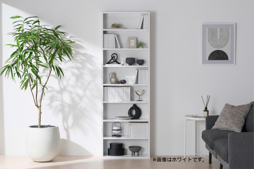 コミックラックハイタイプ CORK-1860R ウォールナット