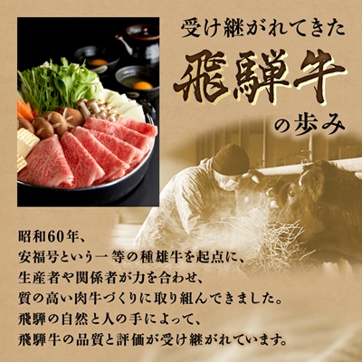 飛騨牛　ロースまたは肩ロース　すき焼きしゃぶしゃぶ用 360g【配送不可地域：離島】