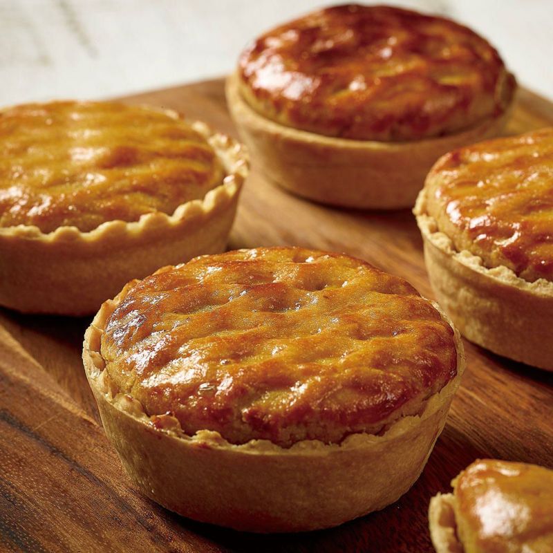 【ふるさと納税】らぽっぽファーム　【工場直送】窯出しポテトアップルパイ（4個入）｜CQ-23