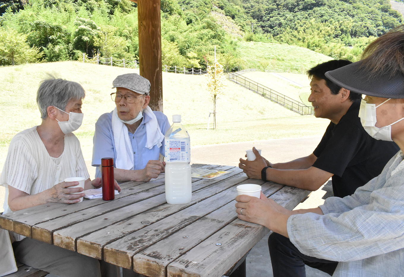 おでかけアシストツアー利用者　安田さんご夫妻