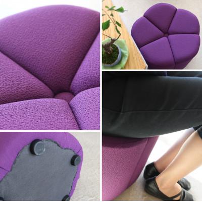 ふるさと納税 大川市 Nerica stool:【菫色(濃い紫色)/高さ32cm】 |  | 01