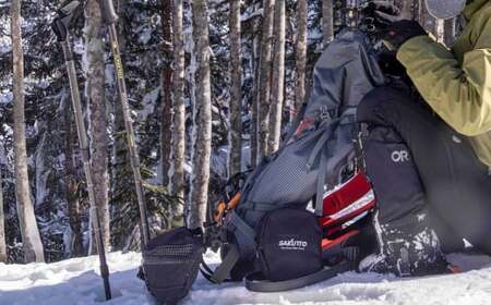 SAKUTTO 携帯浄水器 専用ポーチ （ブラック） アウトドア ポーチ 登山 小物入れ 【日本正規品】 福岡県 北九州市