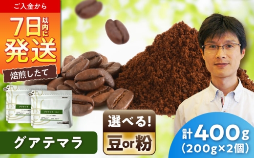 グアテマラコーヒー(豆)　ロハ　200g×2 / 珈琲 コーヒー グアテマラ / 瀬戸市 / Ｃｏｆｆｅｅ　ＳＡＫＵＲＡ [BBAB132]
