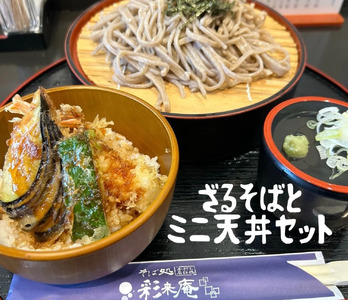 手打ち蕎麦 彩来庵 食事券 3,000円分 (500円券×6枚) C0564