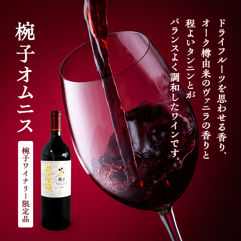 椀子ヴィンヤードを味わう贅沢赤白セット　ワイン 赤ワイン 白ワイン お酒 酒 アルコール 長野 長野県 上田市